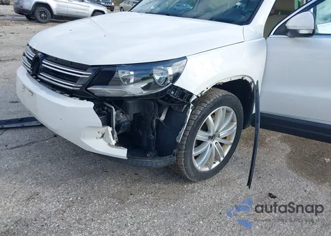 2013 Volkswagen Tiguan Se из США, поврежденный, VIN WVGAV7AX9DW554405